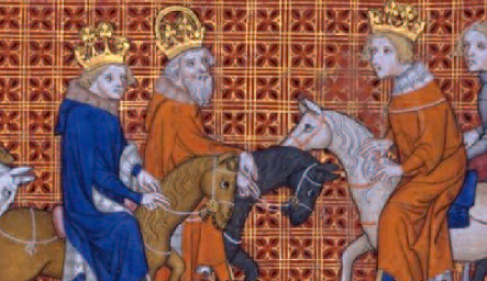 Charles V le Sage accueille Charles Ier de Luxembourg et Venceslas Ier du Saint-Empire